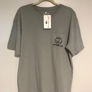 SOUTHERN LURE | Gray Get Hooked T Shirt L